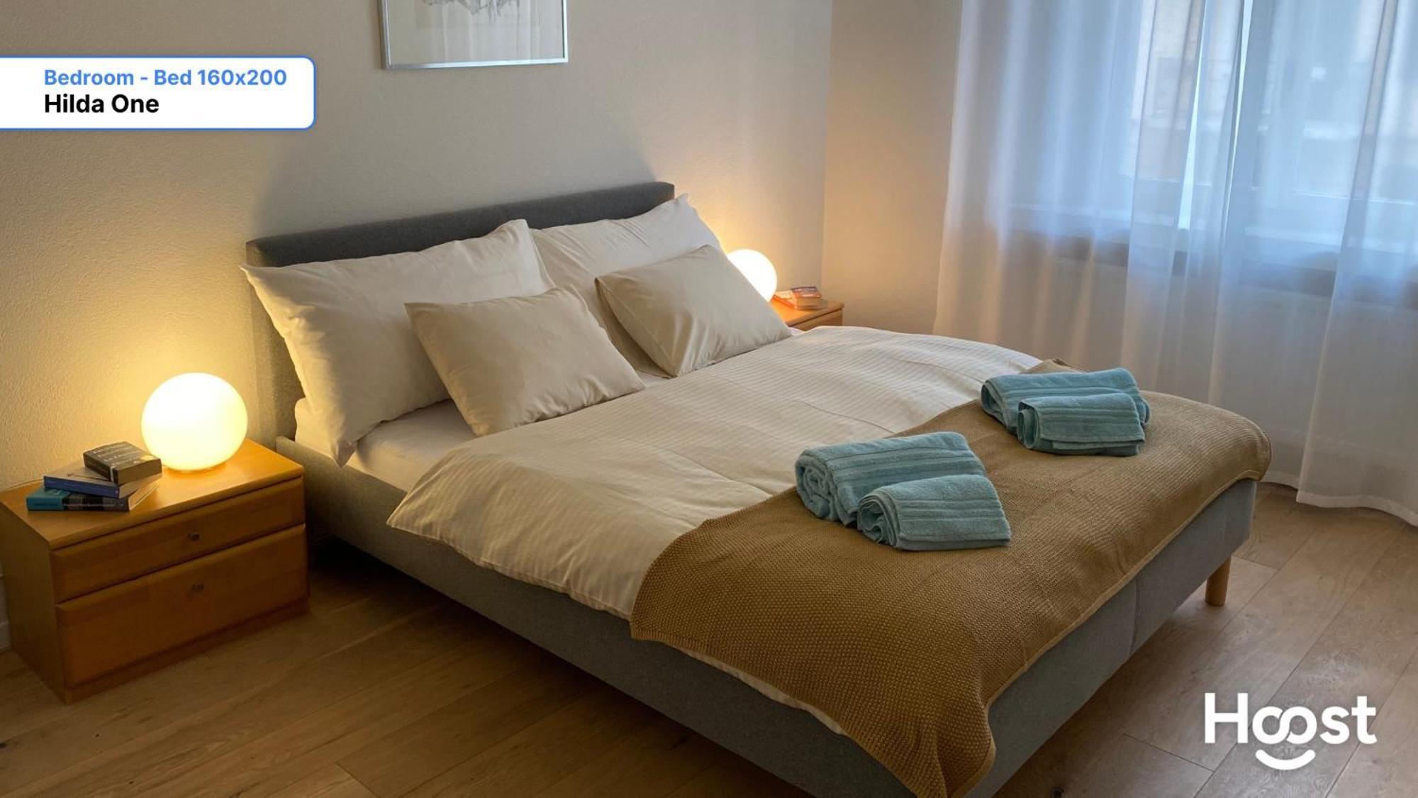 H1 With 4,5 Room, Bathroom, Kitchen, Central, Quiet & Modern With Office Zurich Exterior photo