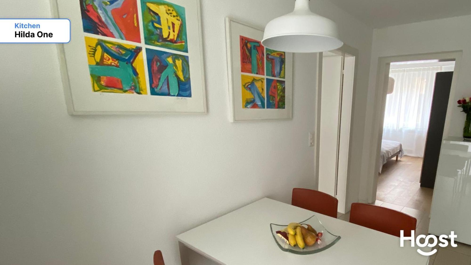 H1 With 4,5 Room, Bathroom, Kitchen, Central, Quiet & Modern With Office Zurich Exterior photo